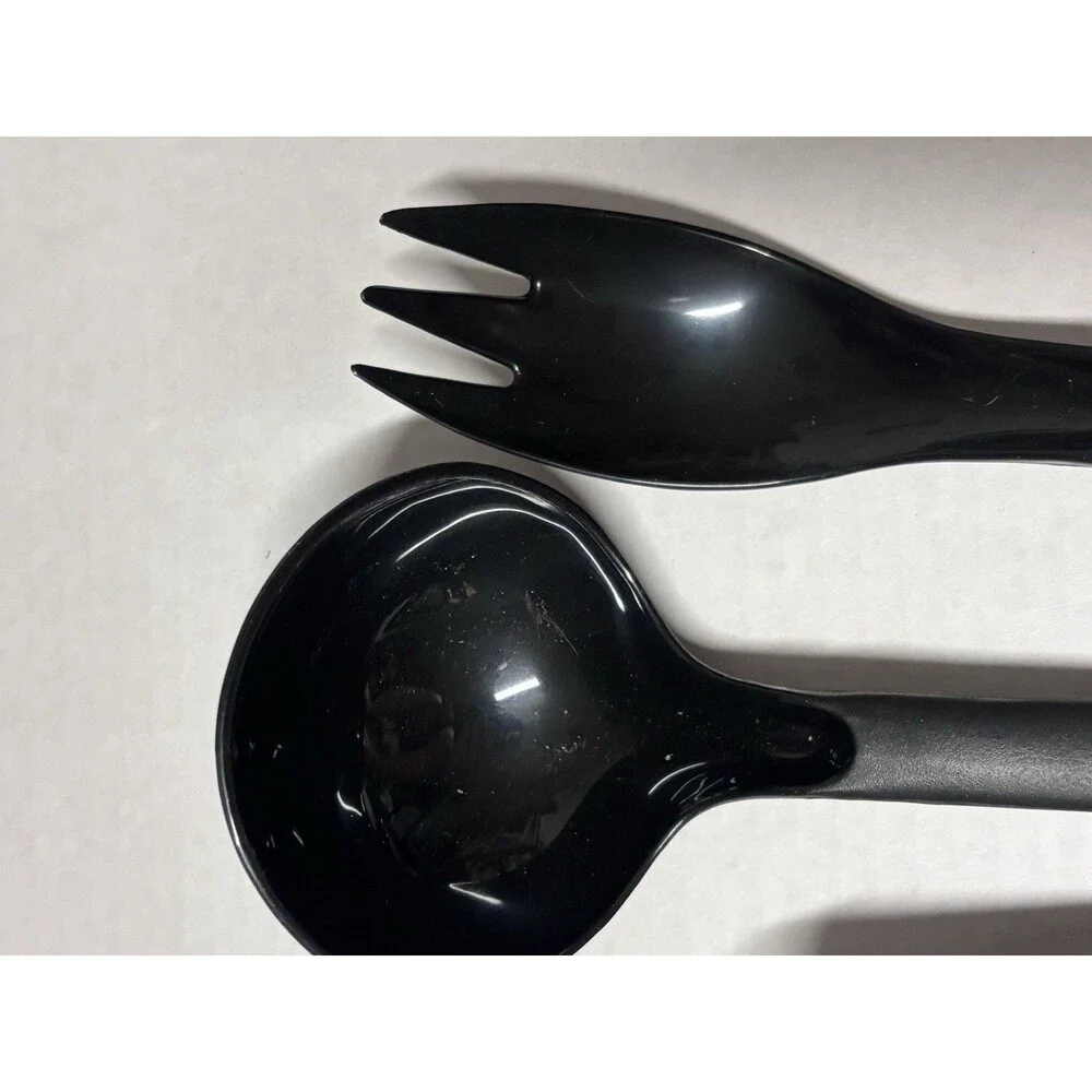 Faberware Utensils Set Of 6 Slotted Spoon, Serving Fork, Spatula, Pasta Spoon+